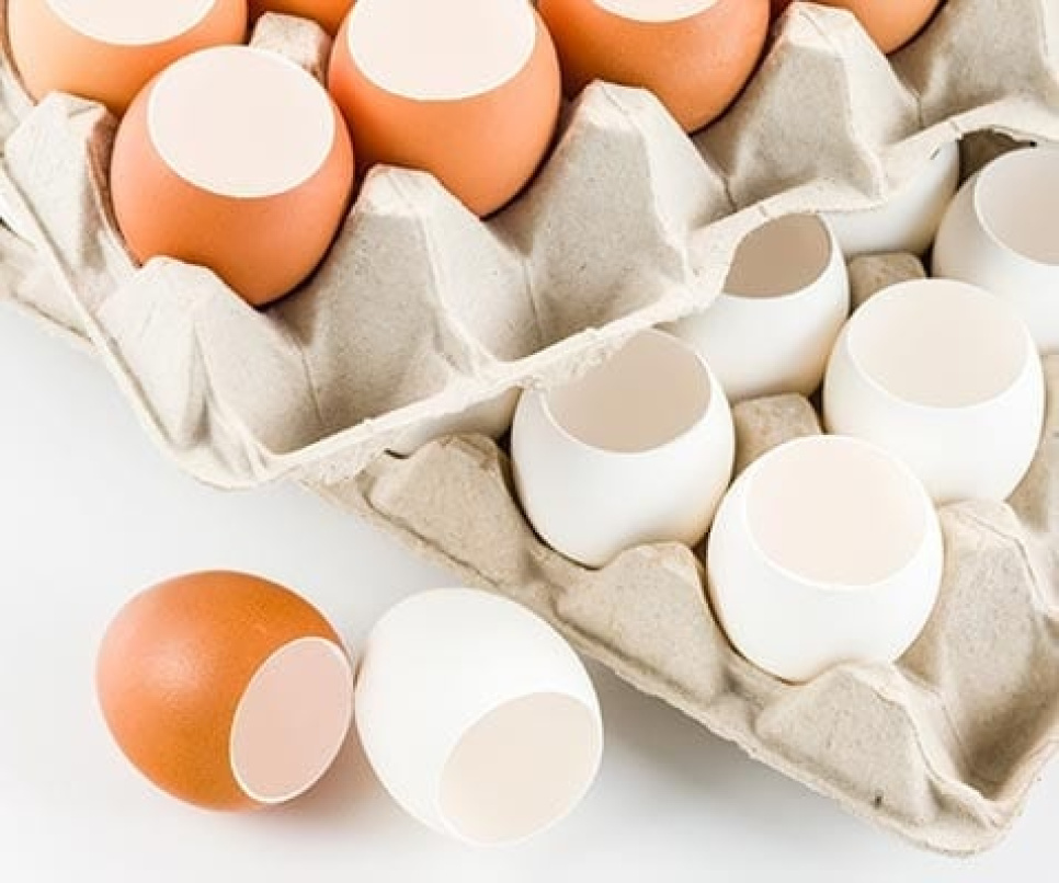 Eiertop snijder voor kippeneieren, geschenkverpakking - 100% Chef Eiertop snijder voor kippeneieren, geschenkverpakking - 100% Chef