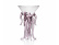 Glazen beker, Medusa, roze, 20 cl - 100% Chef