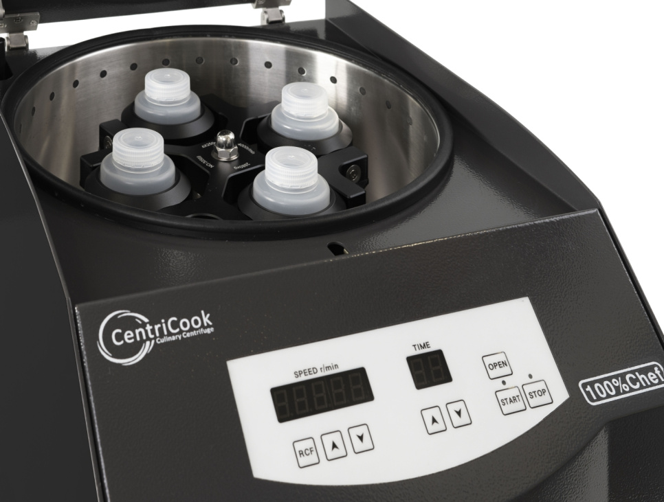 Centricook, Centrifuge voor koken en drinken - 100% Chef Centricook, Centrifuge voor koken en drinken - 100% Chef