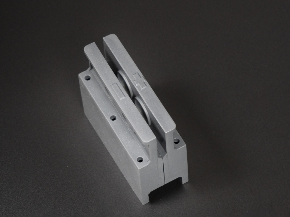 Set van 24 siliconen vormen, rechthoeken van 4 x 4 x 10 cm voor Alinia Klaarijsmachine - 100% Chef