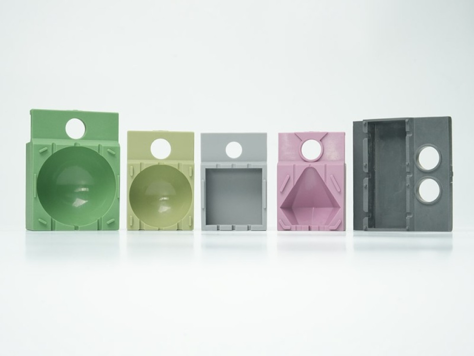 Set van 30 siliconen vormen, 6 x 5 cm Diamant voor Alinia Klaarijsmachine - 100% Chef Set van 30 siliconen vormen, 6 x 5 cm Diamant voor Alinia Klaarijsmachine - 100% Chef