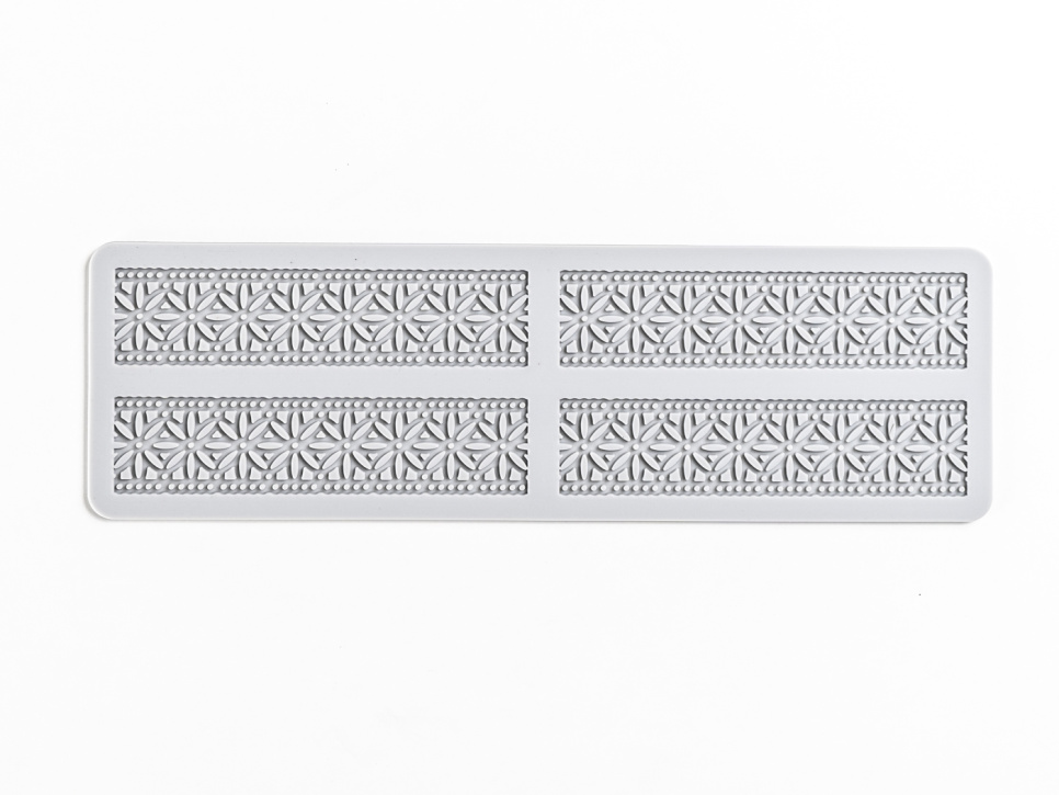 Siliconen mal voor tuille, arabesk - 100% Chef Siliconen mal voor tuille, arabesk - 100% Chef