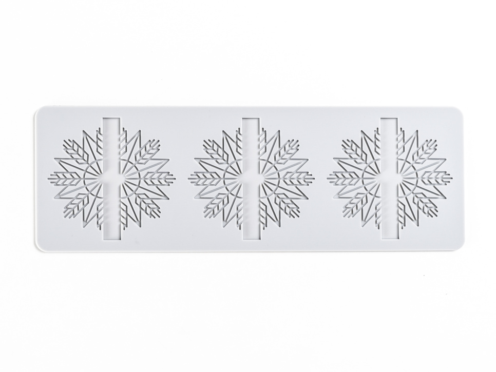 Siliconen mal voor tuille, mandala - 100% Chef Siliconen mal voor tuille, mandala - 100% Chef