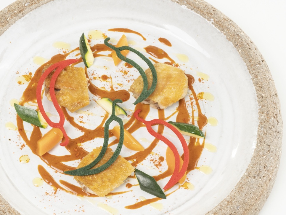 Siliconen mal voor tuille, chili - 100% Chef Siliconen mal voor tuille, chili - 100% Chef