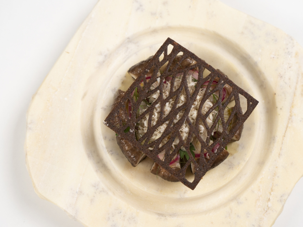 Siliconen mal voor tuille, bamboe - 100% Chef Siliconen mal voor tuille, bamboe - 100% Chef