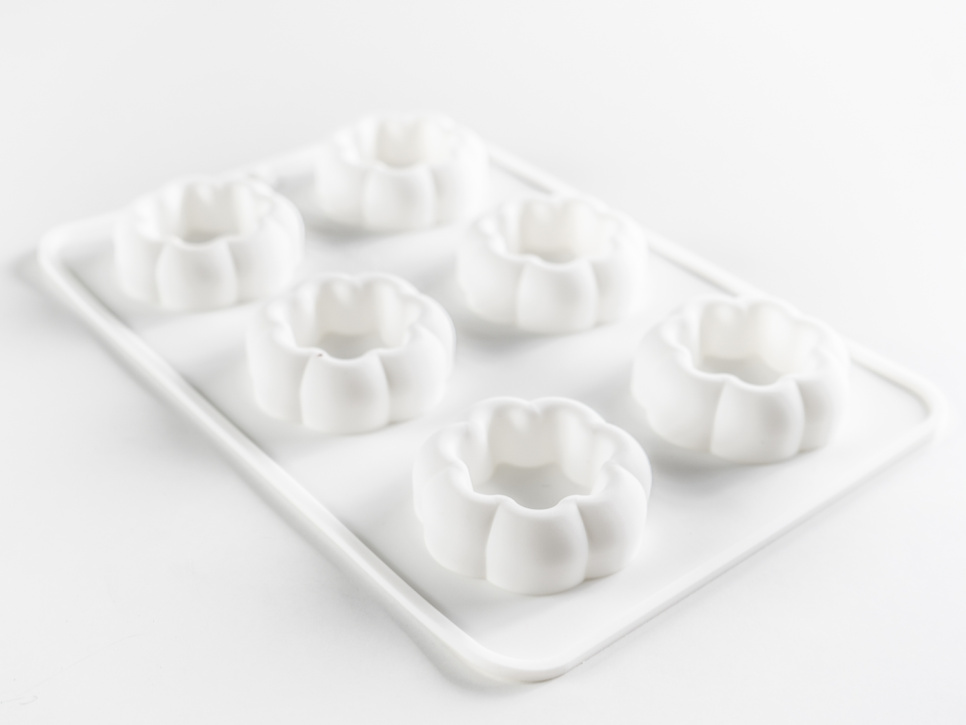 Siliconenmal voor decoratie, Bloemschaal - 100% Chef Siliconenmal voor decoratie, Bloemschaal - 100% Chef