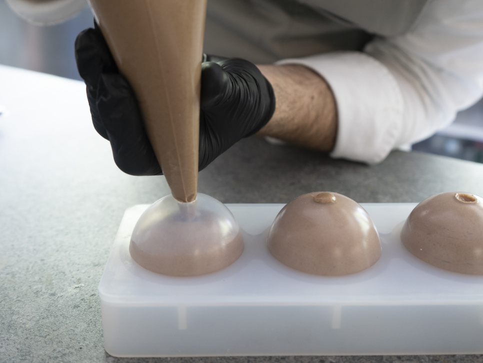 Siliconenmal voor decoratie, Bol L - 100% Chef Siliconenmal voor decoratie, Bol L - 100% Chef