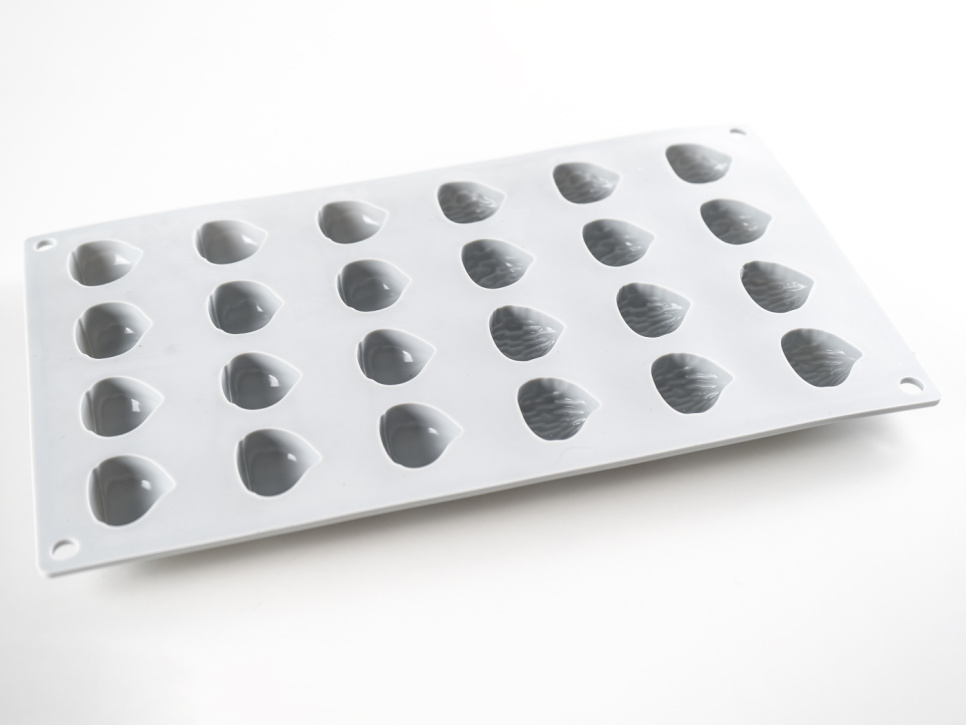 Siliconen mal voor decoratie, Kastanje - 100% Chef