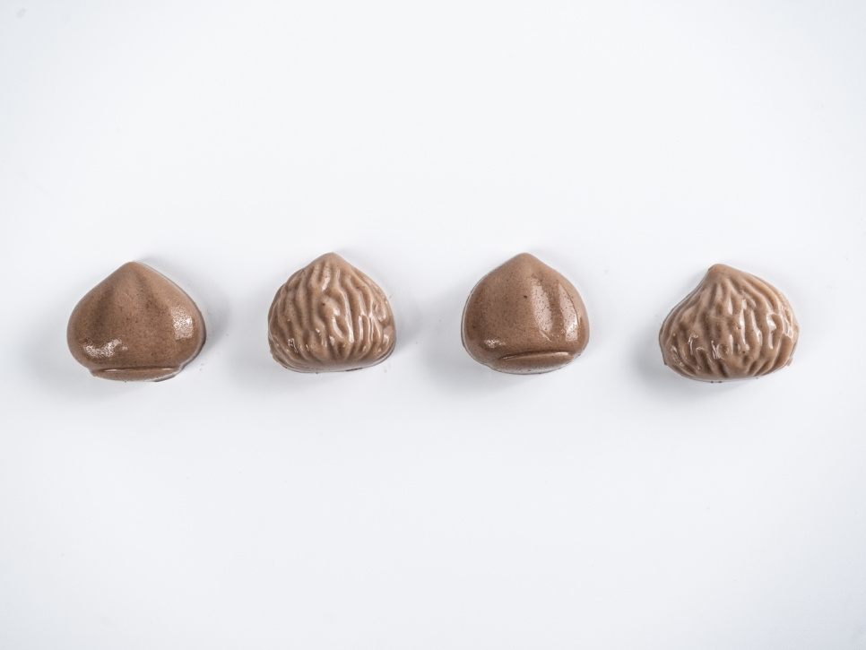 Siliconen mal voor decoratie, Kastanje - 100% Chef