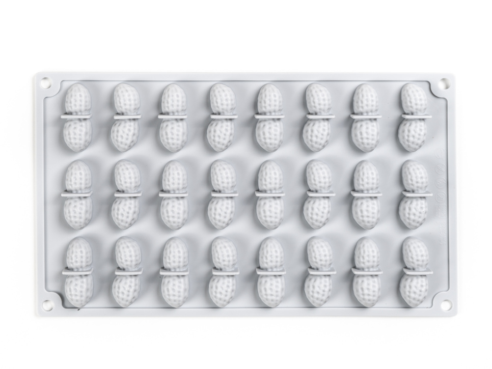 Siliconen mal voor decoratie, Pinda - 100% Chef