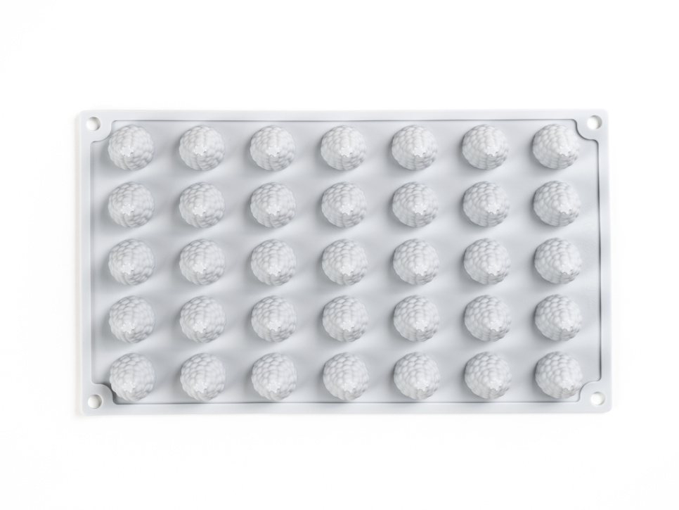 Siliconenmal voor decoratie, Framboos - 100% Chef Siliconenmal voor decoratie, Framboos - 100% Chef