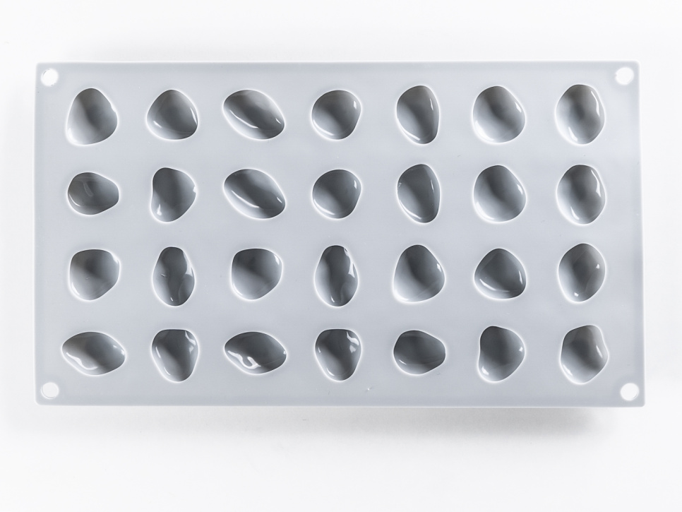 Siliconen mal voor decoratie, Steen - 100% Chef Siliconen mal voor decoratie, Steen - 100% Chef