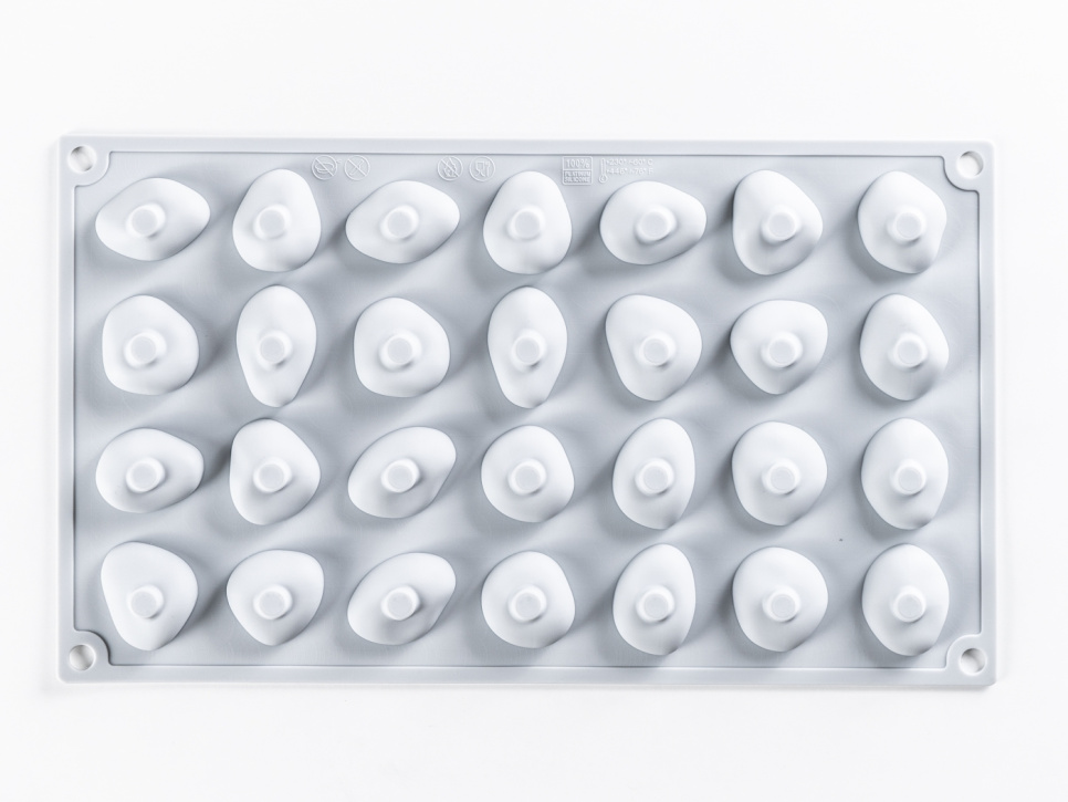 Siliconen mal voor decoratie, Steen - 100% Chef Siliconen mal voor decoratie, Steen - 100% Chef