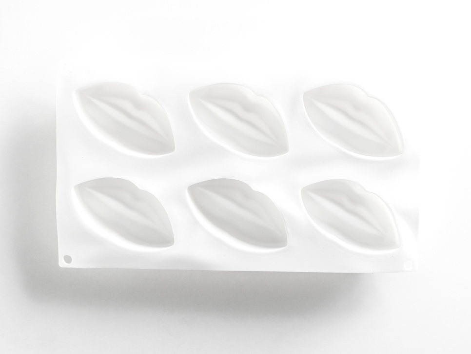 Siliconenmal voor decoratie, Lippen - 100% Chef Siliconenmal voor decoratie, Lippen - 100% Chef