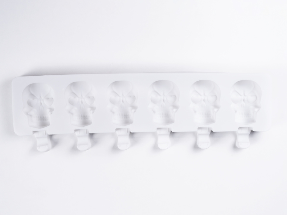 Siliconenvorm voor ijs, Schedel - 100% Chef