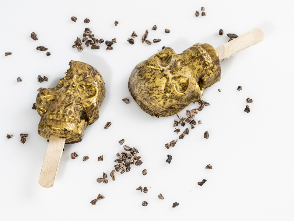 Siliconenvorm voor ijs, Schedel - 100% Chef