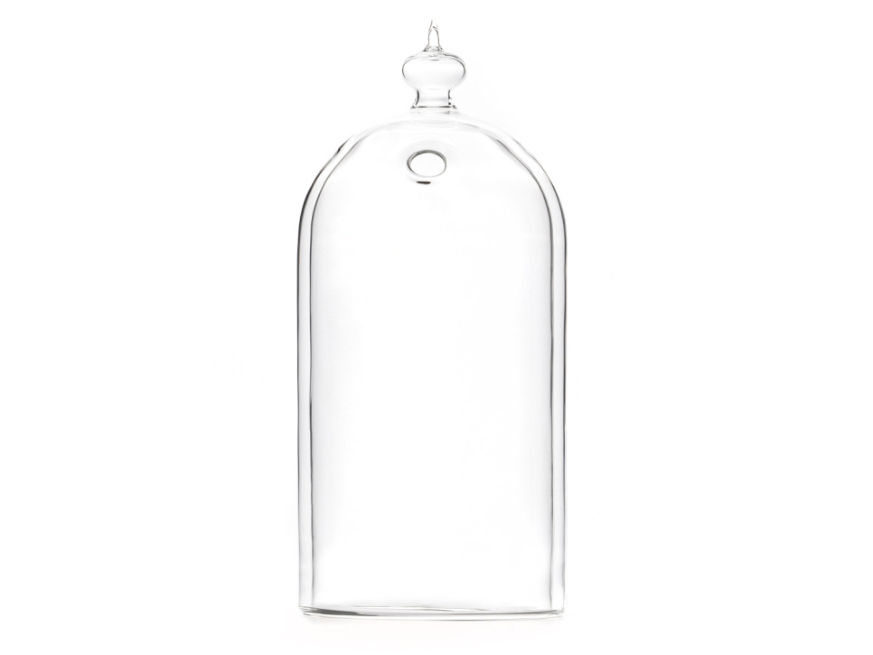 Glazen cloche met neonvulling voor Tesla - 100% Chef in de groep Tafelschikking / Glas / Cocktailglas bij The Kitchen Lab (1532-31109)