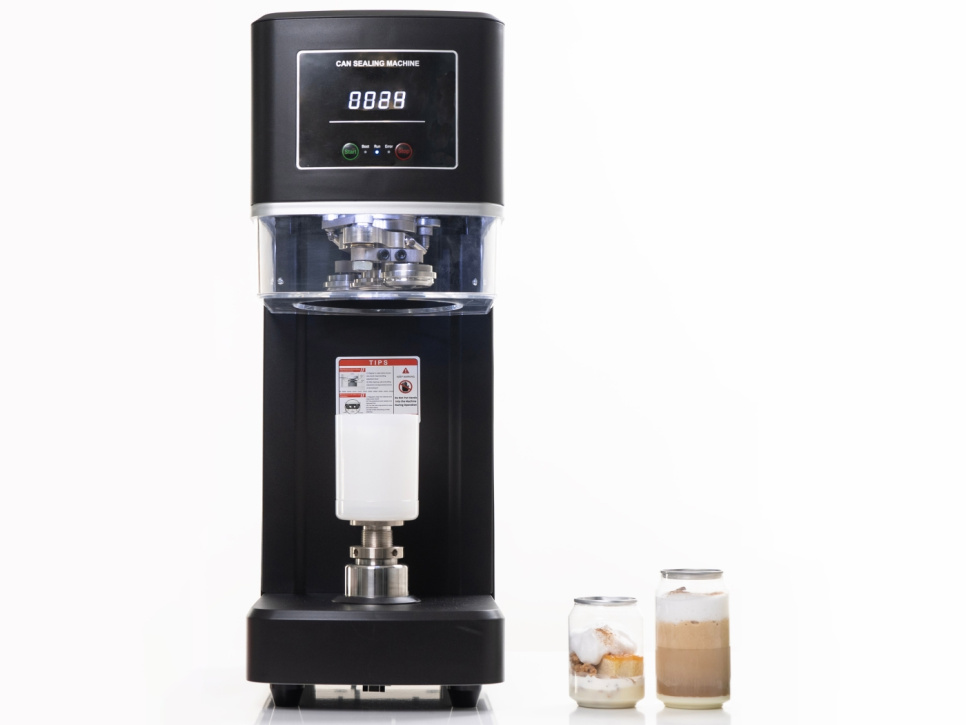 Blikjessealer Pro, elektrische sealer voor bier- en frisdrankblikjes - 100% Chef