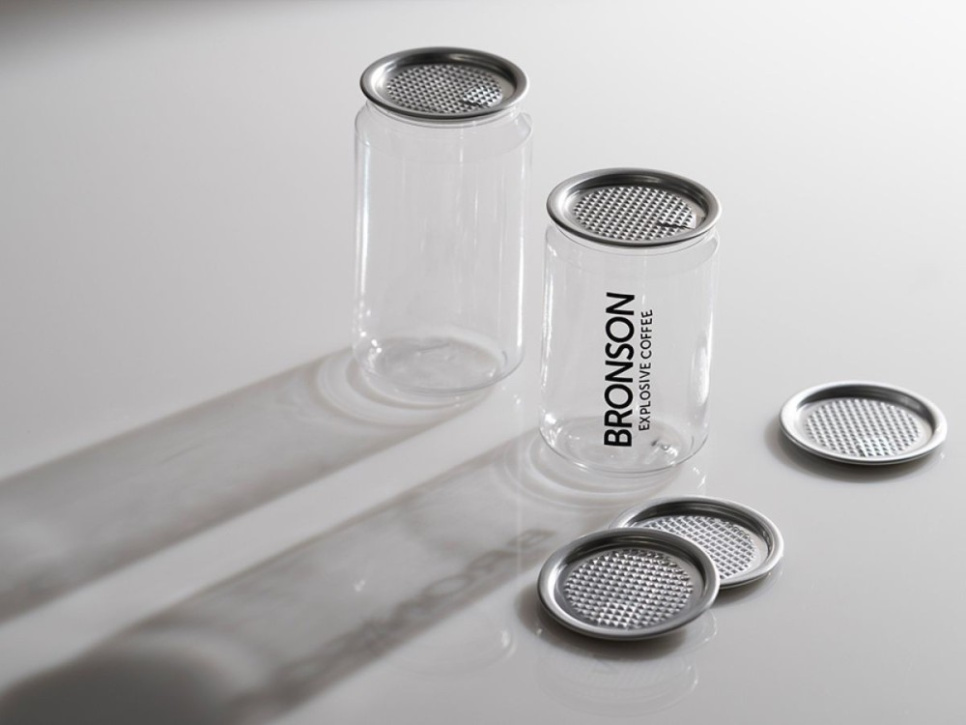 Peel off lids - 25 cl, 33 cl & 50 cl, 100-Pack - 100% Chef