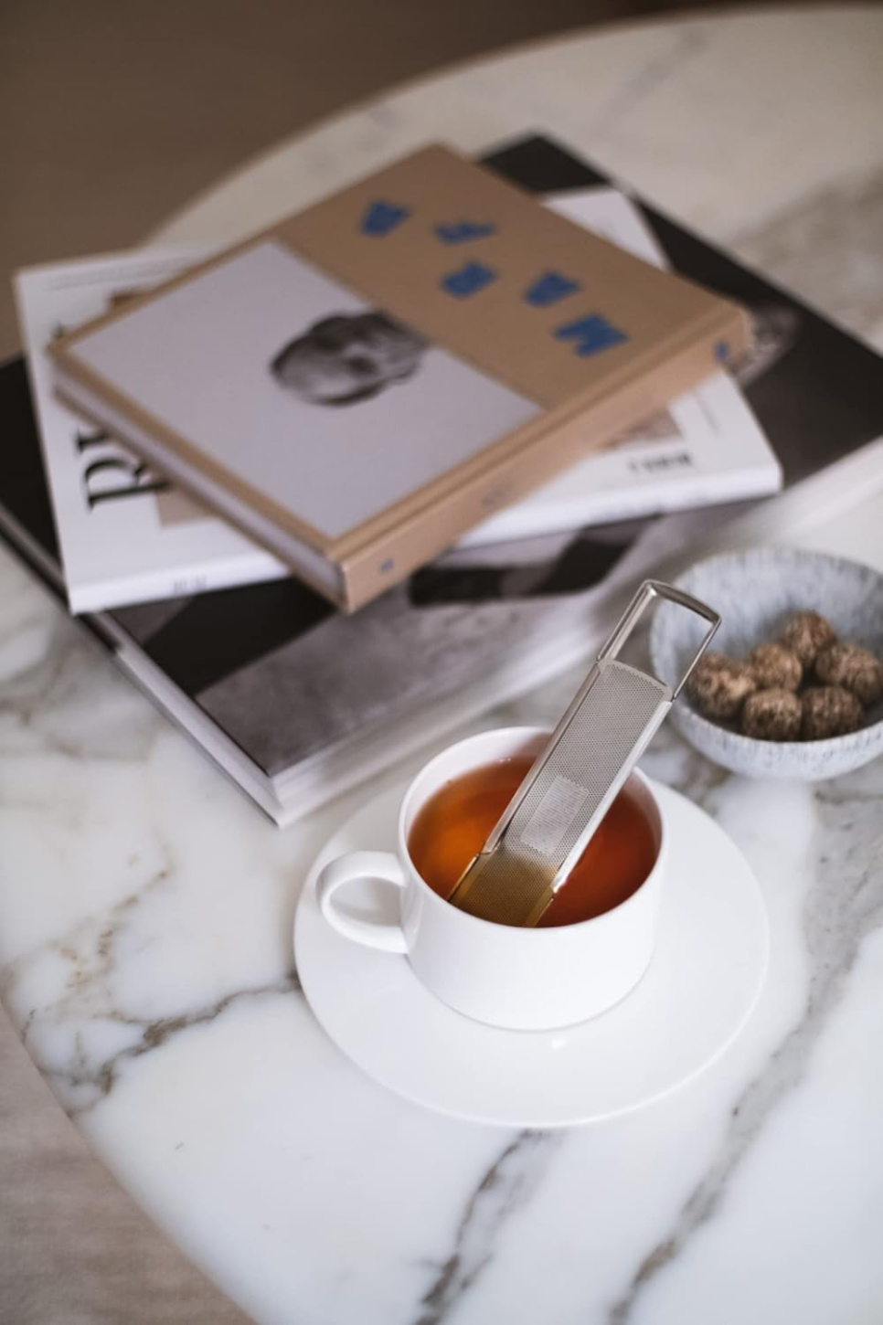 Theezeefje, schuifdeksel - Drosselmeyer Theezeefje, schuifdeksel - Drosselmeyer