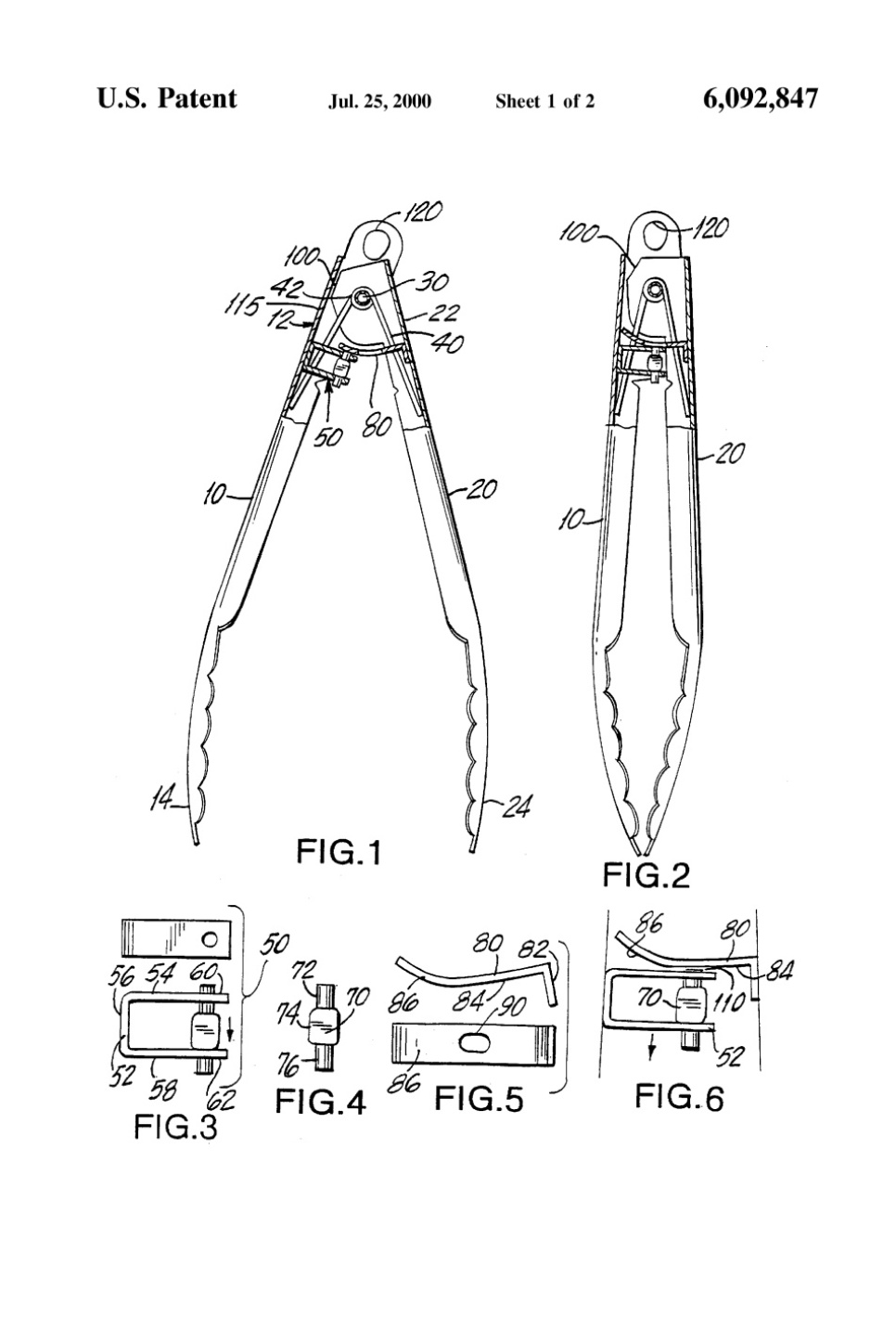 Afsluitbare keukentang - Rösle