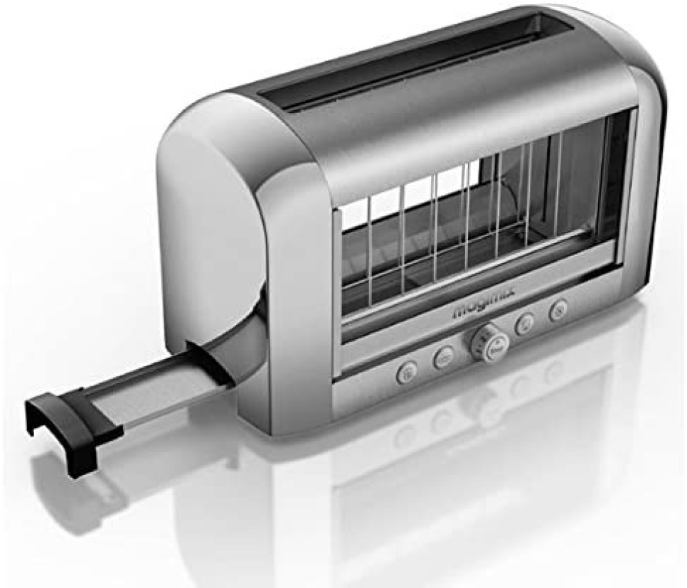 Broodrooster, Vision, 2 schijven, zwart/staal - Magimix Broodrooster, Vision, 2 schijven, zwart/staal - Magimix