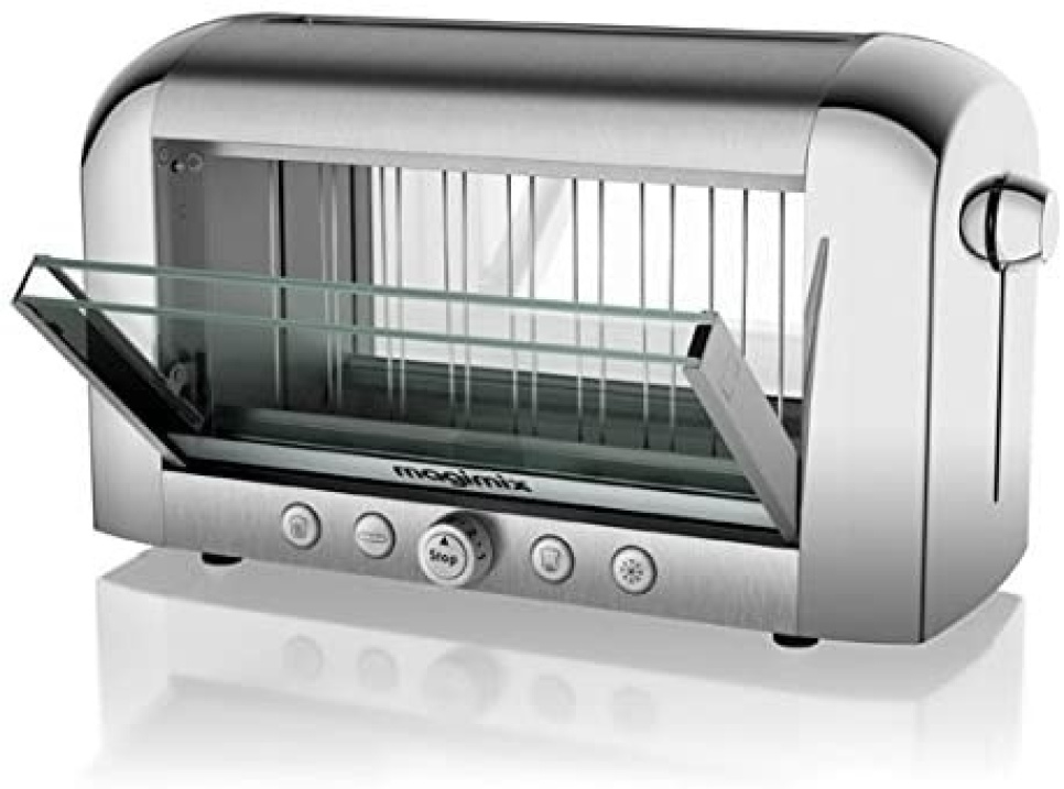 Broodrooster, Vision, 2 schijven, zwart/staal - Magimix Broodrooster, Vision, 2 schijven, zwart/staal - Magimix