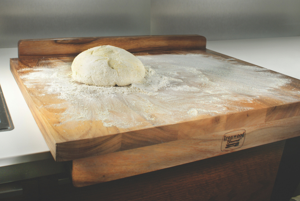 Achtertafel/snijplank, Acacia - Ironwood