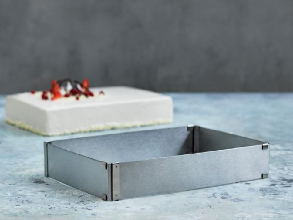 Verstelbare ovenschaal, rechthoekig - Blomsterberg