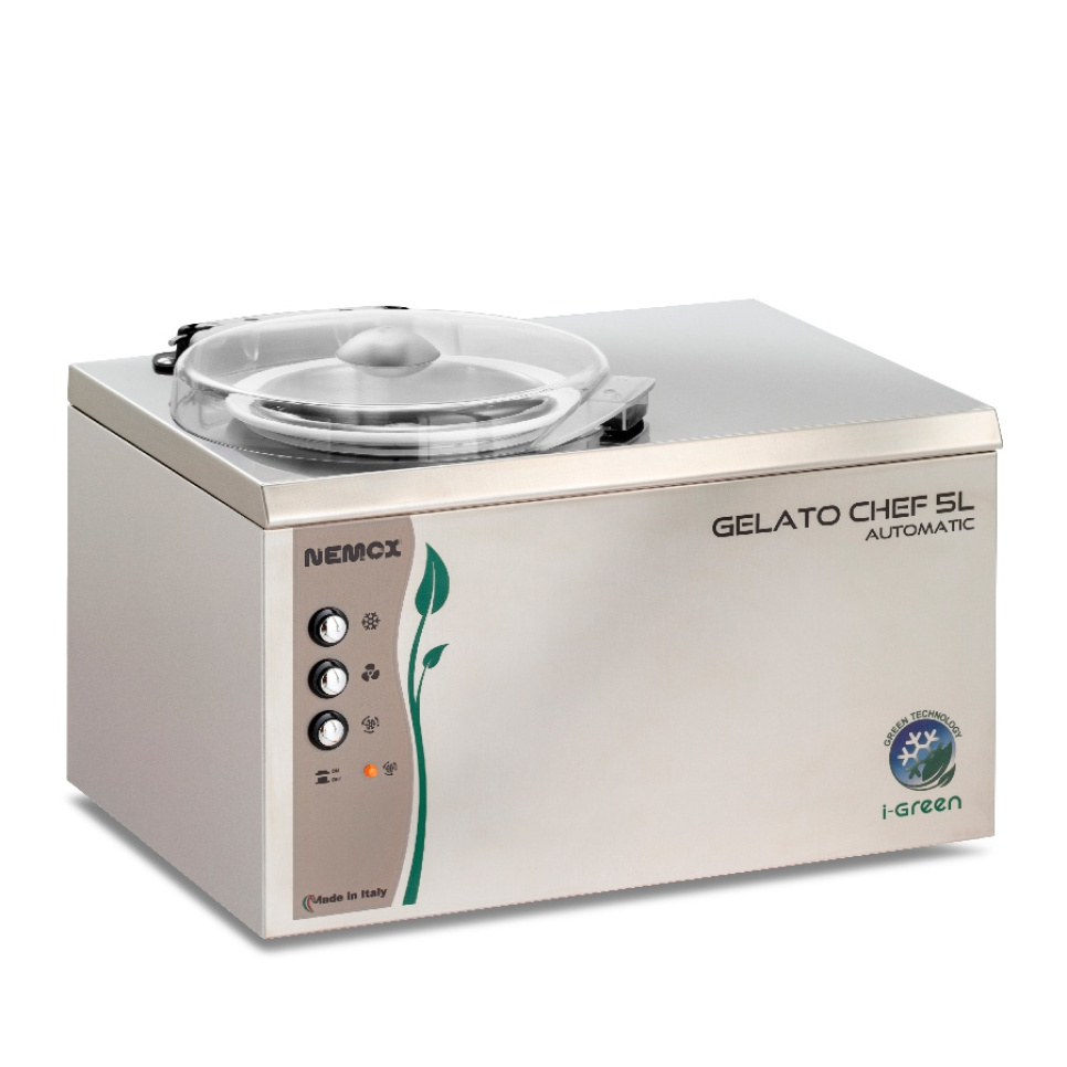 IJsmachine Gelato Chef 5L Auto I-Green - Nemox in de groep Keukenapparatuur / Koel & Vries / IJsmachines bij The Kitchen Lab (1544-28267)