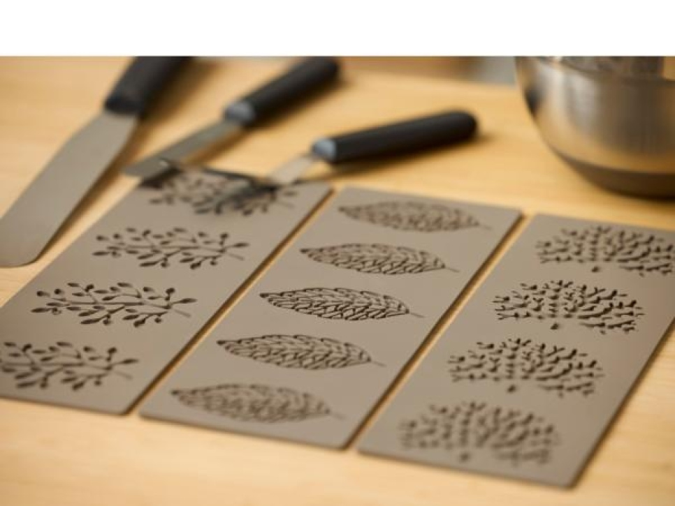 Siliconen mal voor tuile, blad - Blomsterberg Siliconen mal voor tuile, blad - Blomsterberg