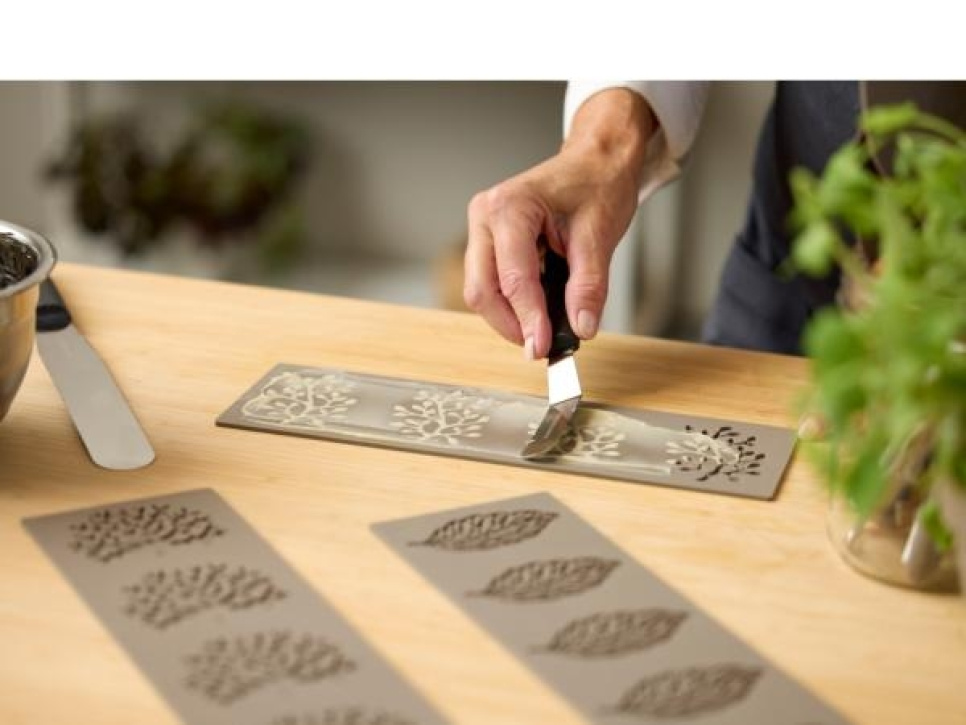 Siliconen mal voor tuile, blad - Blomsterberg Siliconen mal voor tuile, blad - Blomsterberg