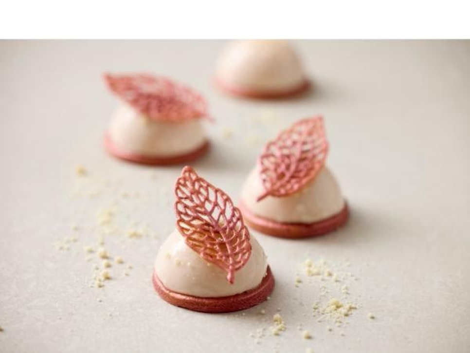 Siliconen mal voor tuile, blad - Blomsterberg Siliconen mal voor tuile, blad - Blomsterberg