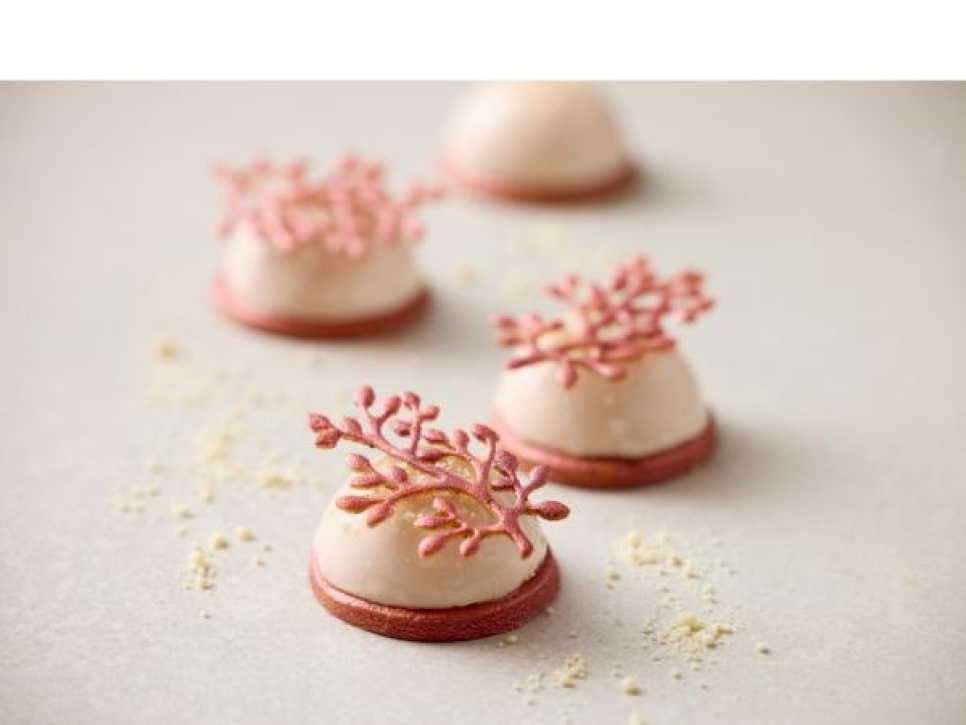 Siliconen mal voor tuile, Tak - Blomsterberg Siliconen mal voor tuile, Tak - Blomsterberg