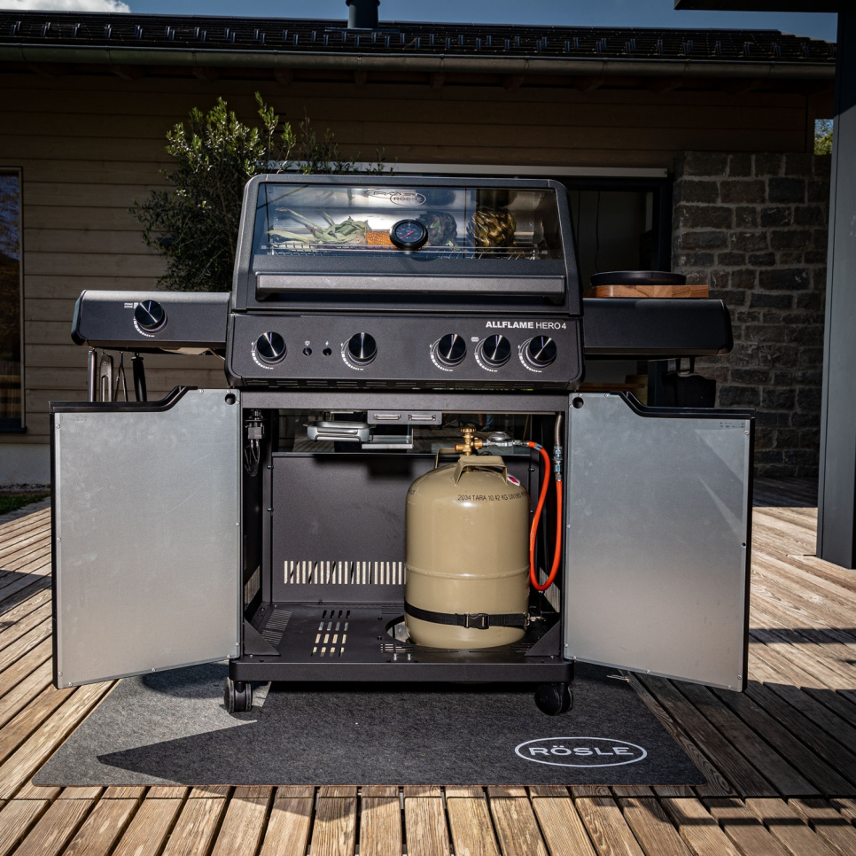 Gasbarbecue AllFlame Hero 4, 21000 W - Rösle Gasbarbecue AllFlame Hero 4, 21000 W - Rösle
