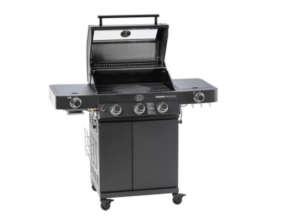 Videro PRO G3-S Vario+ gasbarbecue, 1700 W - Rösle Videro PRO G3-S Vario+ gasbarbecue, 1700 W - Rösle