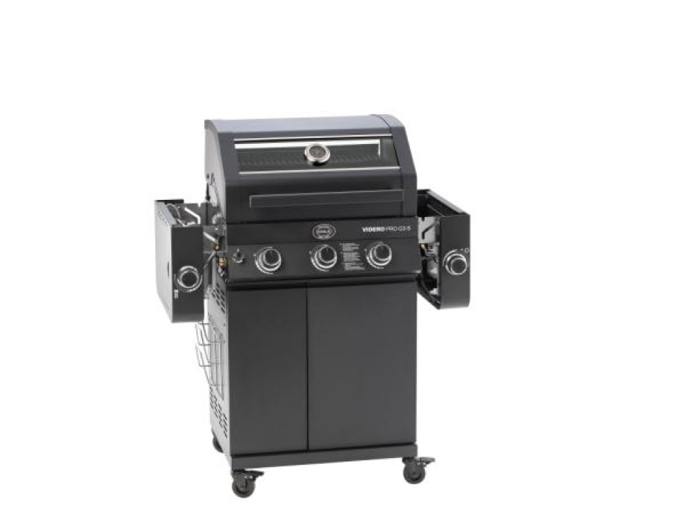 Videro PRO G3-S Vario+ gasbarbecue, 1700 W - Rösle Videro PRO G3-S Vario+ gasbarbecue, 1700 W - Rösle