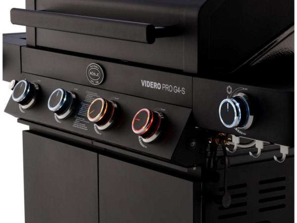 Videro PRO G6-S Vario+ gasbarbecue, 27500 W - Rösle Videro PRO G6-S Vario+ gasbarbecue, 27500 W - Rösle