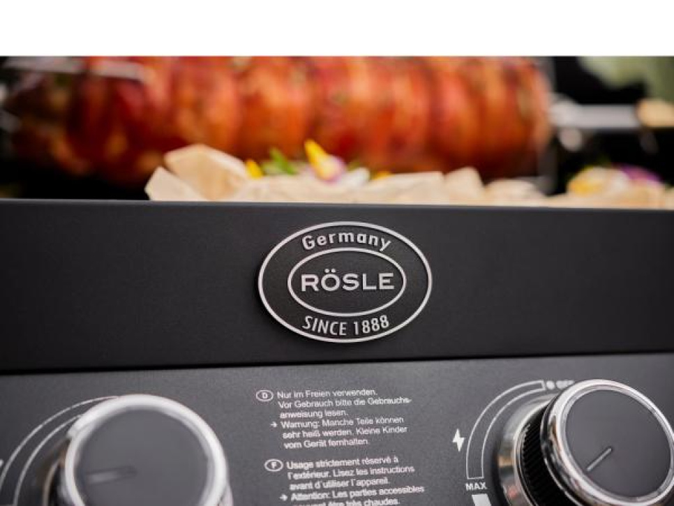 Videro Pro G4-S Vario+ gasbarbecue, 20500 W - Rösle