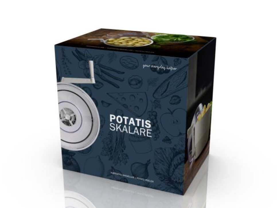 Handmatige aardappelschiller - Functie