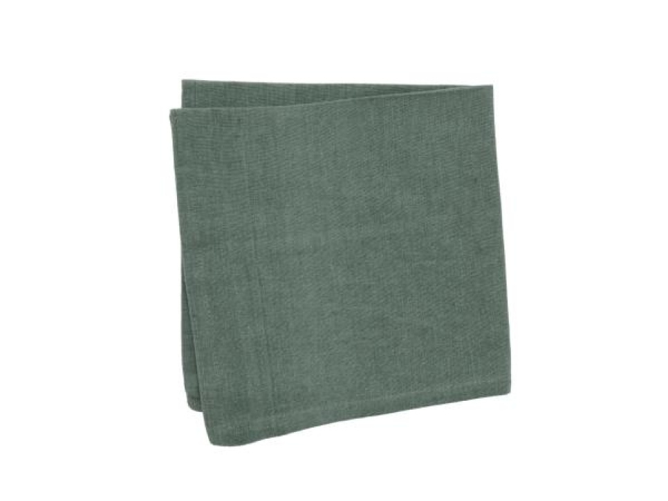 Doek servet 45 x 45 cm, Bosgroen - Bastian in de groep Tafelschikking / Overig voor Tafelschikking en Serveren / Servetten bij The Kitchen Lab (1544-32724)