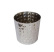 Beker in RVS, 8x8 cm, gehamerde afwerking - U-groep Beker in RVS, 8x8 cm, gehamerde afwerking - U-groep