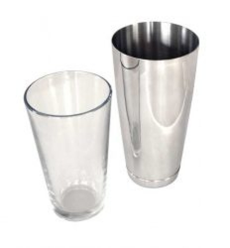 Boston Shaker in twee delen, RVSen glas in de groep Bar & Wijn / Bar Materiaal / Shakers bij The Kitchen Lab (1548-26179)