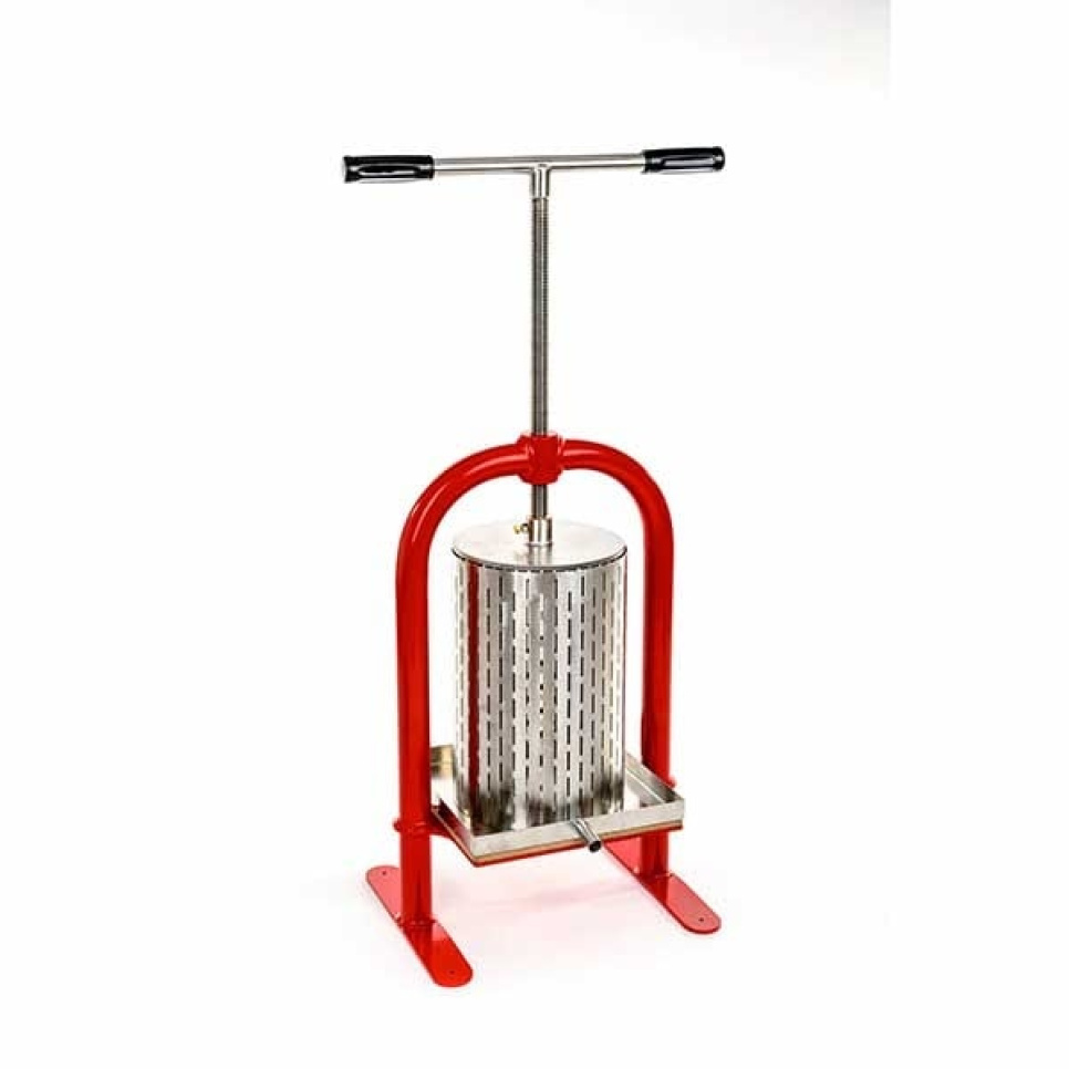 Handmatige Fruitpers, RVS, 20 L - Apple press in de groep Keukenapparatuur / Sapcentrifuges & Sapmachines / Fruit persen bij The Kitchen Lab (1557-24568)