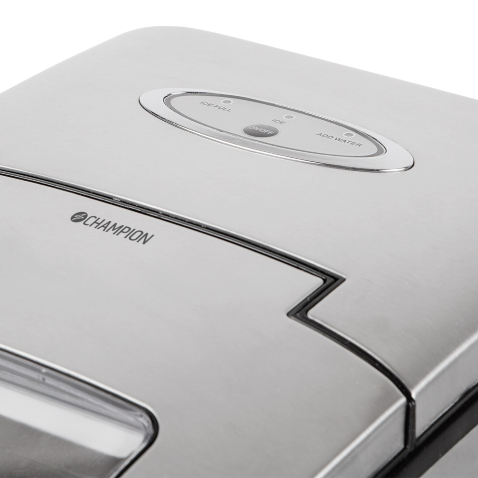 Ice Machine, 10kg/24h, stainless steel - Champion Ice Machine, 10kg/24h, stainless steel - Champion