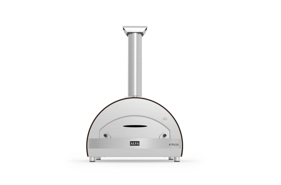 4 Pizza, Pizzaoven, Houtgestookt, koperkleurig - Alfa Forni in de groep Barbecues, Fornuizen & Ovens / Ovens / Pizza ovens bij The Kitchen Lab (1590-15147)