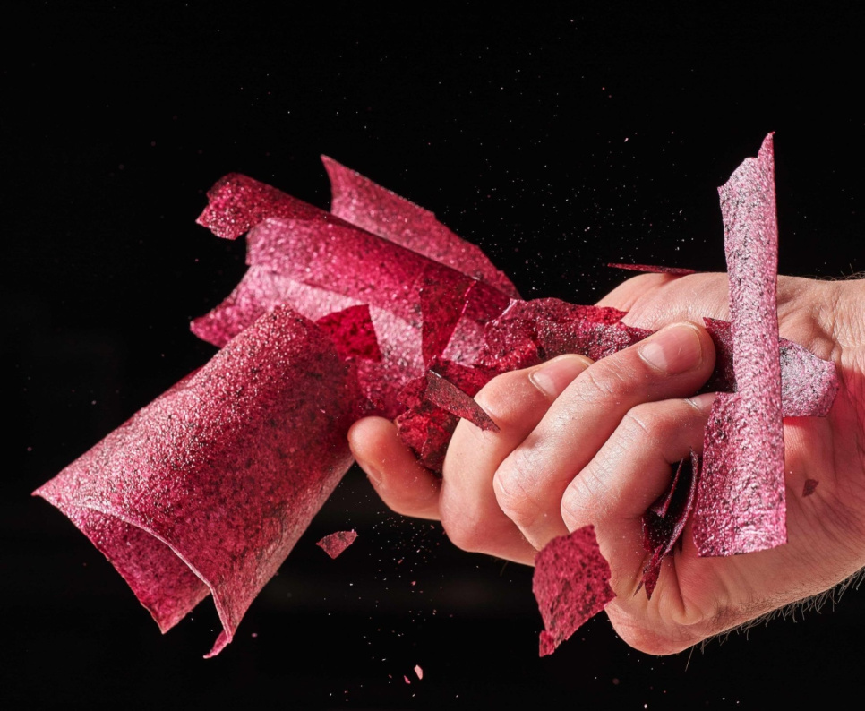 Oblaat op rol, 300 m x 12 cm