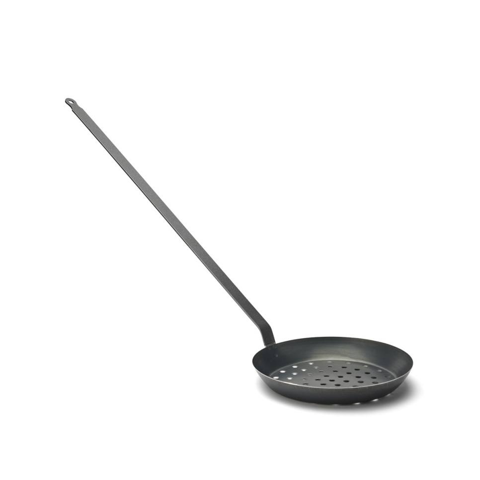 Kastanje ketel met waanzinnig lange handgreep, 28 cm - de Buyer