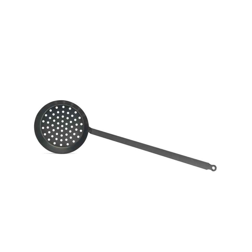 Kastanje ketel met waanzinnig lange handgreep, 28 cm - de Buyer