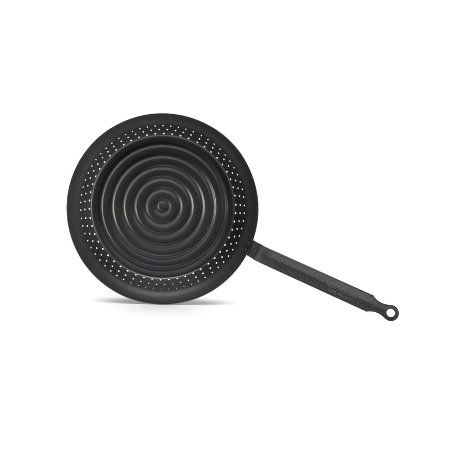 Kastanje ketel met zijkant, 28 cm - de Buyer Kastanje ketel met zijkant, 28 cm - de Buyer